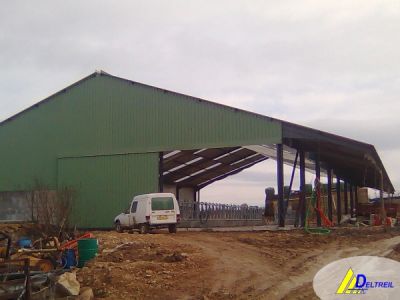 Réalisation bâtiment agricole DELTREIL