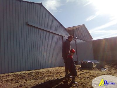 Réalisation bâtiment agricole DELTREIL